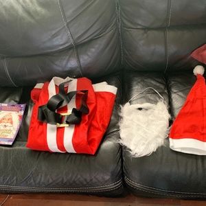 Forum Novelties Youth One Size Santa Claus Full Costume Dress Up Unisex Complete